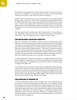 A Day in the Life of a Guitar Tech (PDF for tablets)